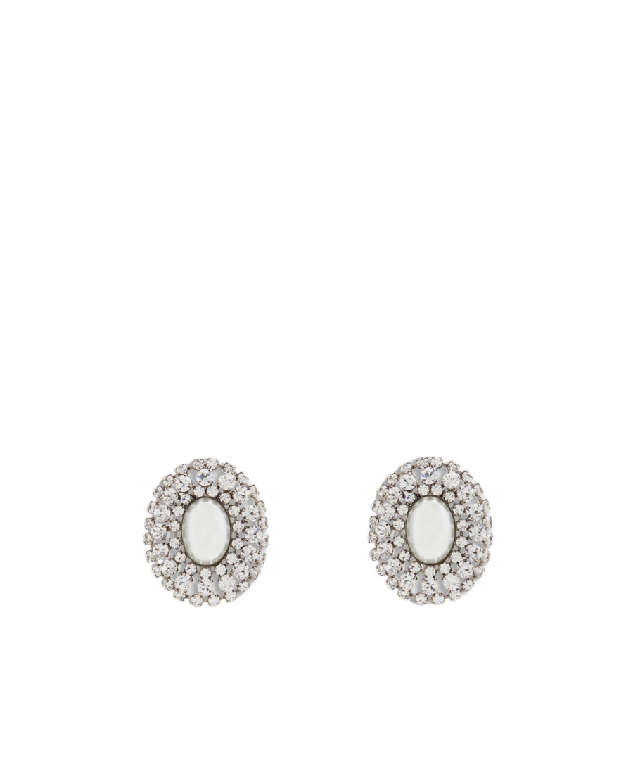 Alessandra Rich Oval Earrings