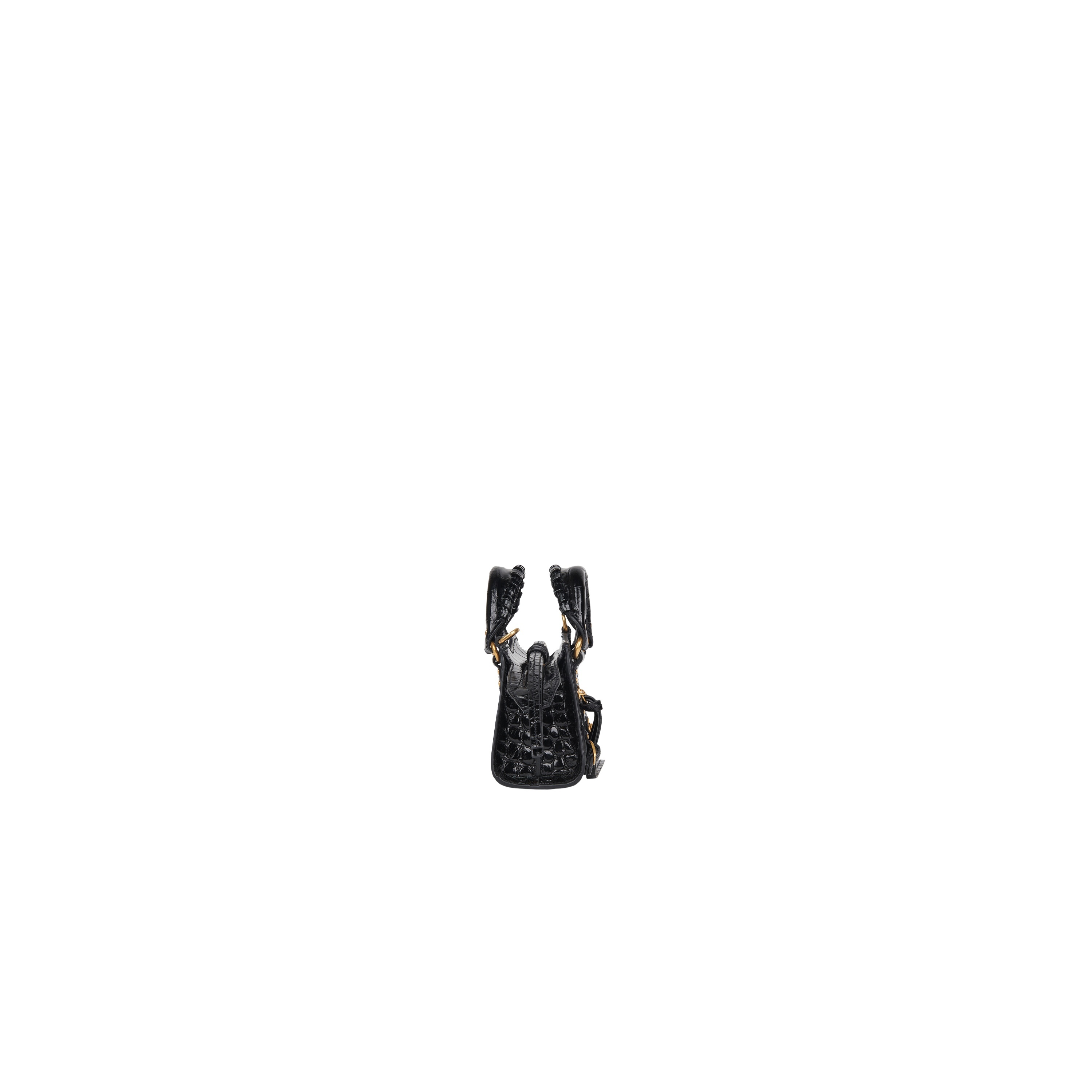 Balenciaga Neo Classic Mini Leather Bag In Black