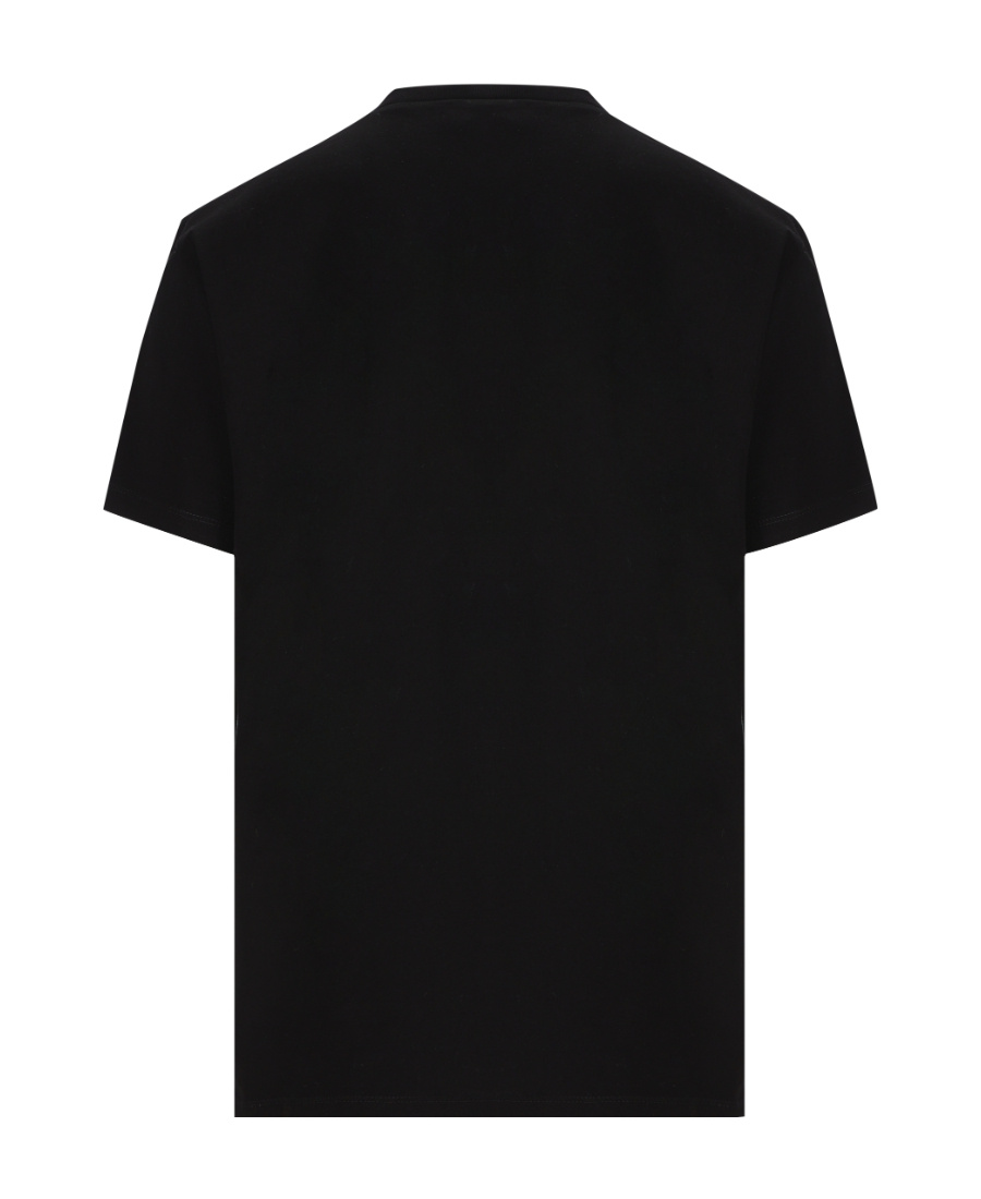 Dsquared2 Ducati Cigarette Fit Cotton T-shirt In Black