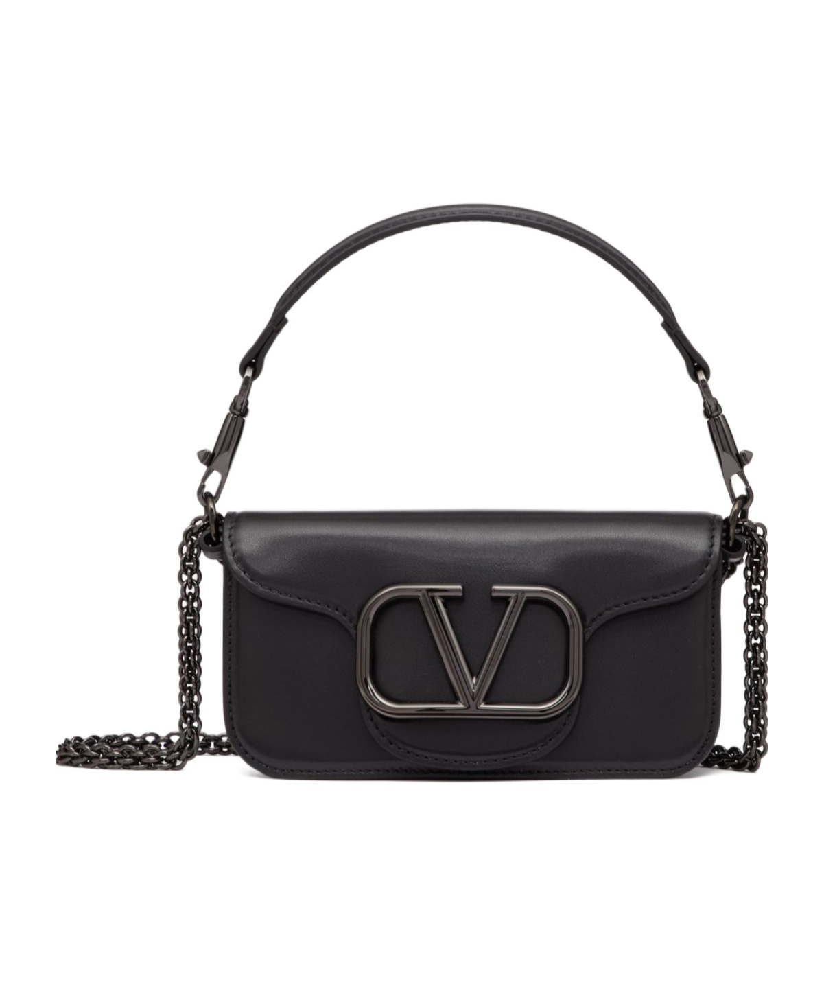 Valentino Women's Small Shoulder Bag In Black