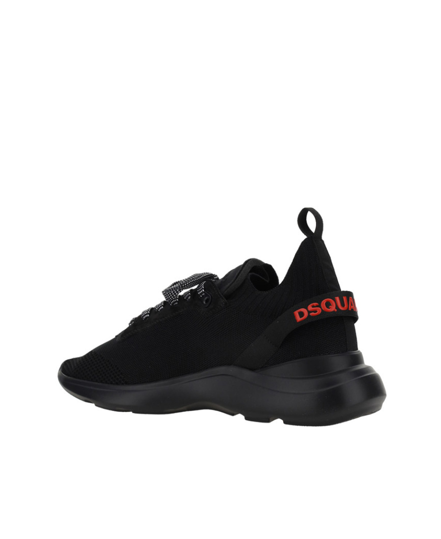Dsquared2 Logo Sports Shoes In Black