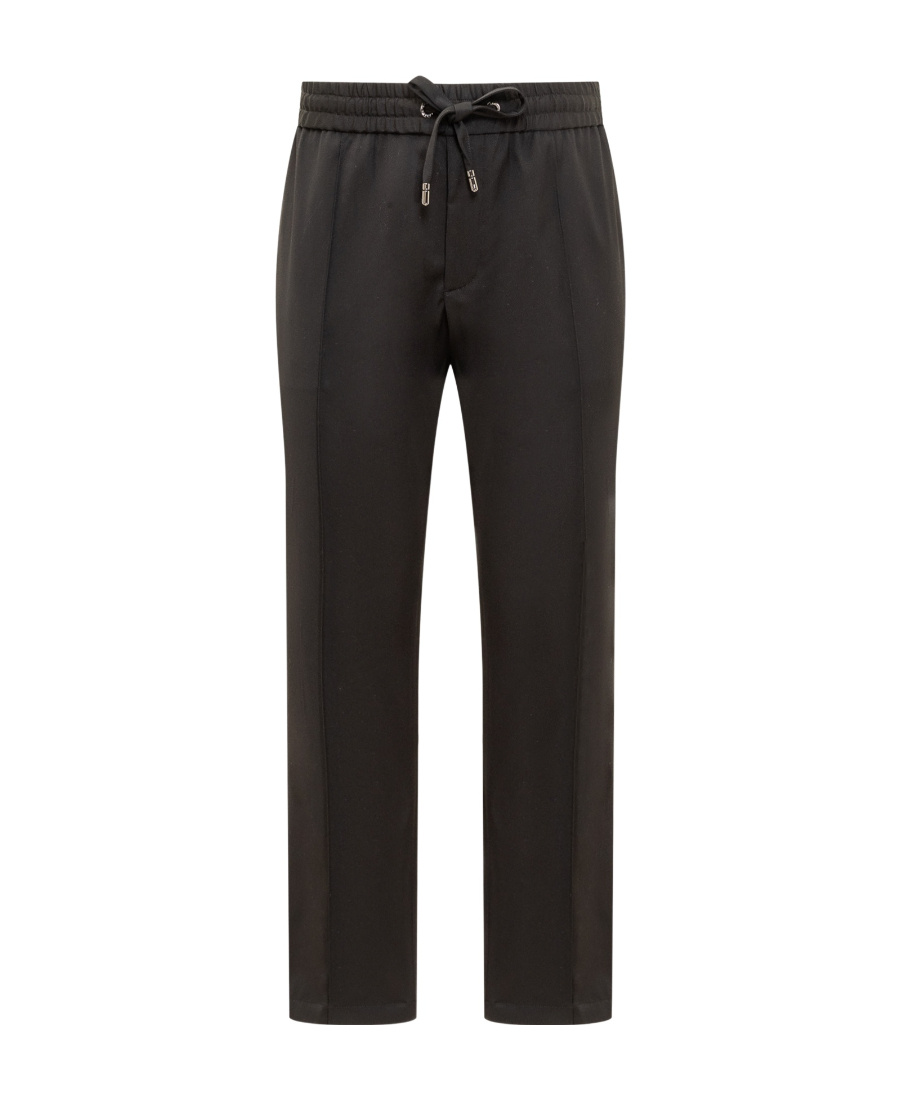 Dolce & Gabbana Stretch Cotton Jogging Pants With Tag In Black