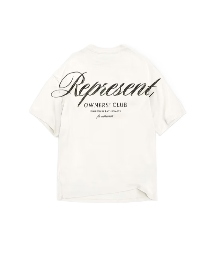 Represent Cotton T-shirt In White