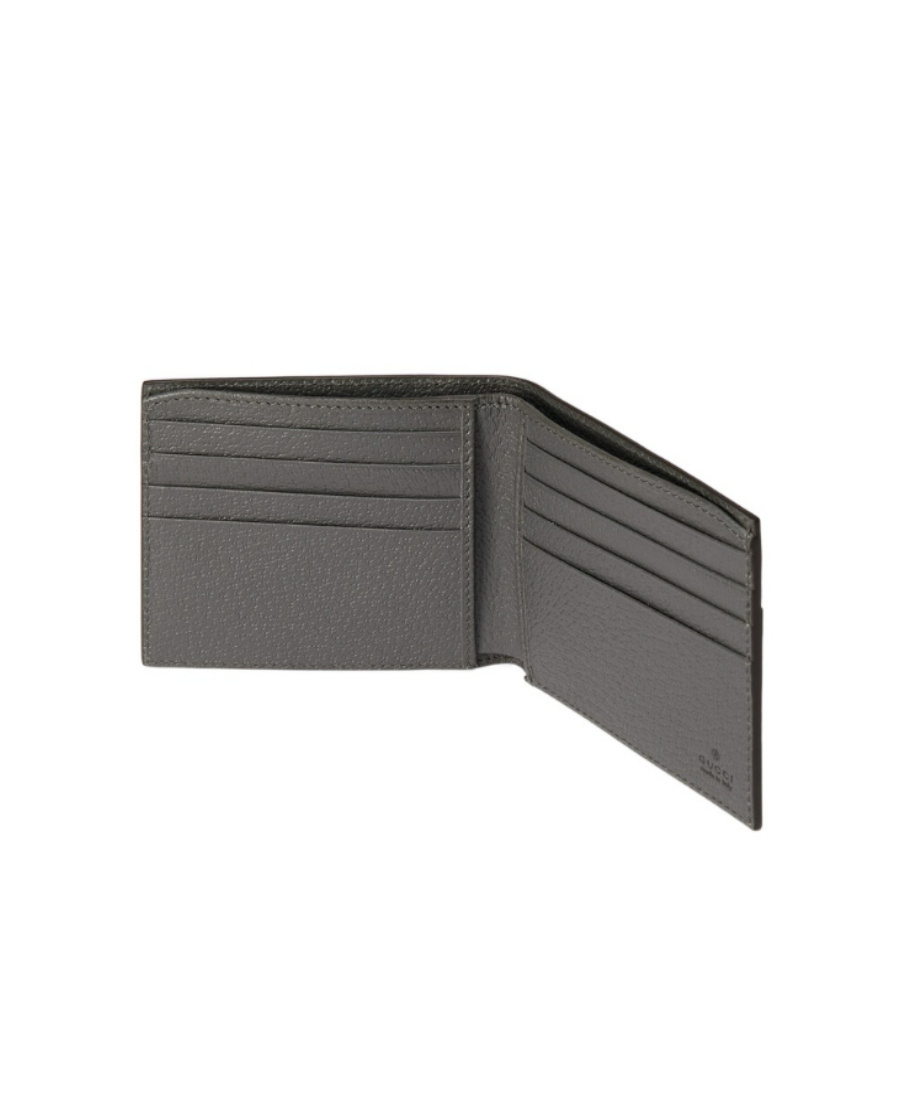 Gucci Interlocking-g Bi-fold Wallet In Black