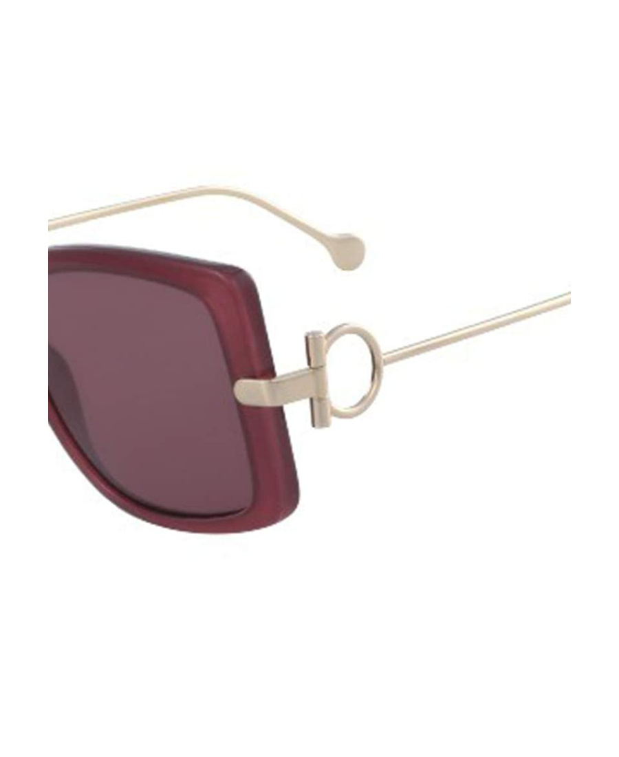 Ferragamo Logo Sunglasses In Purple