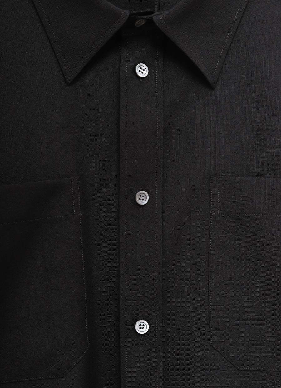 Loewe Button-fastening Shirt In Black
