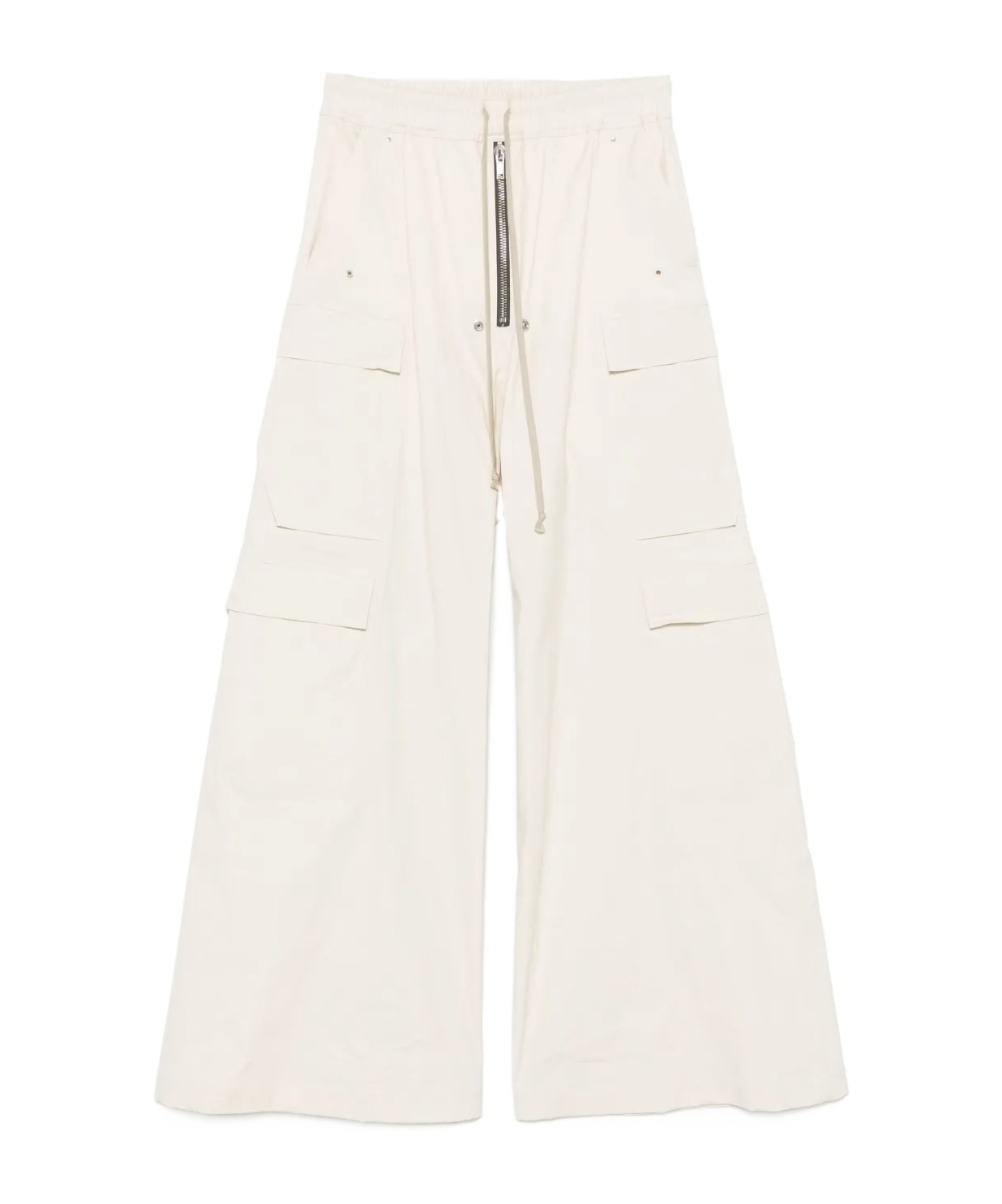 Rick Owens Drawstring Casual Pants In White