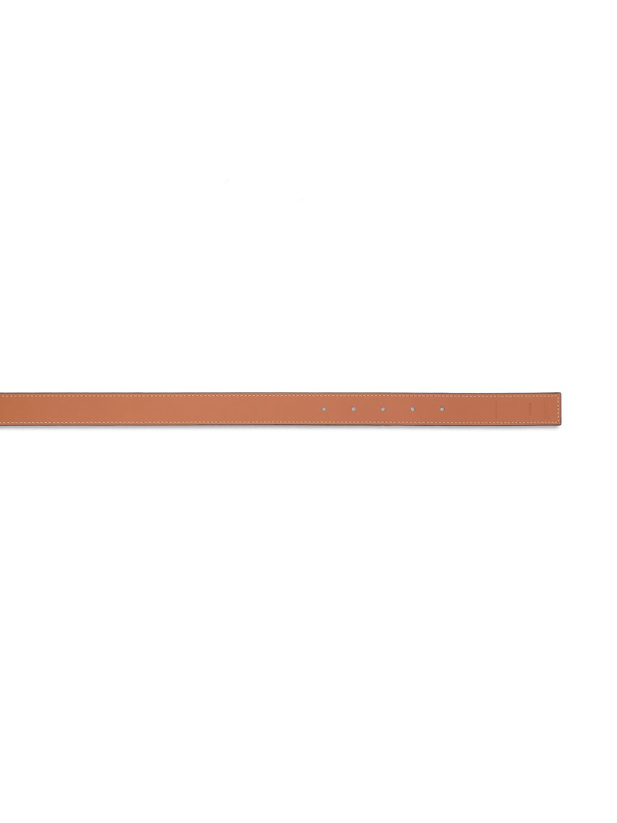 Loewe Logo Buckled Reversible Belt In Brown