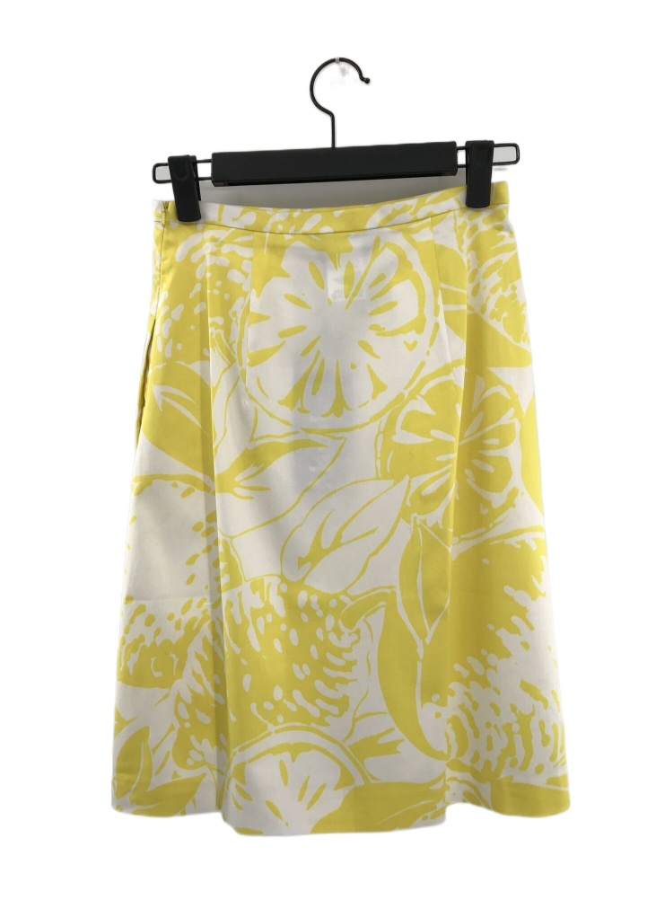 Max Mara Pleated Skirt In Multicolor