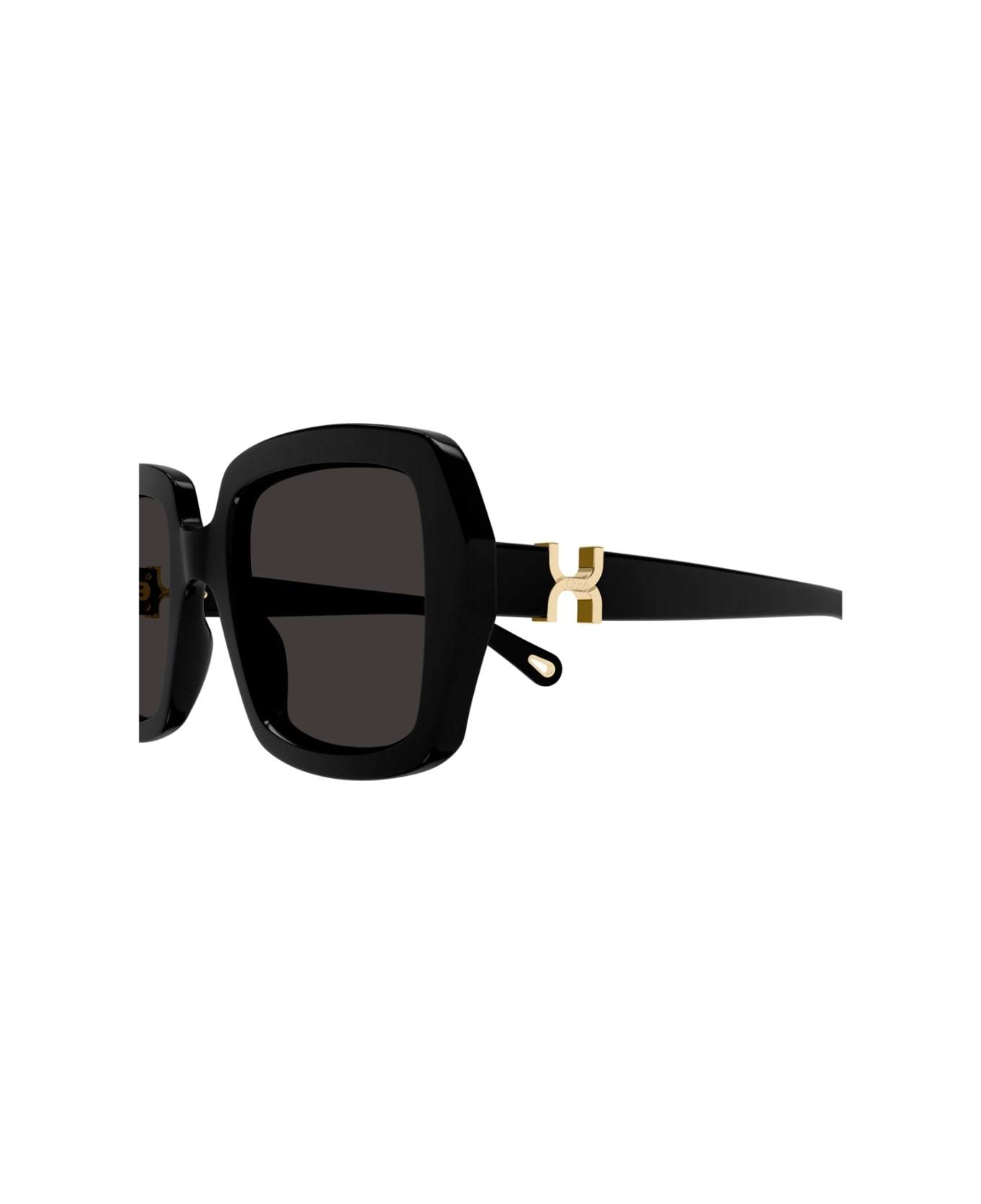 Chloé Square Sunglasses In Black