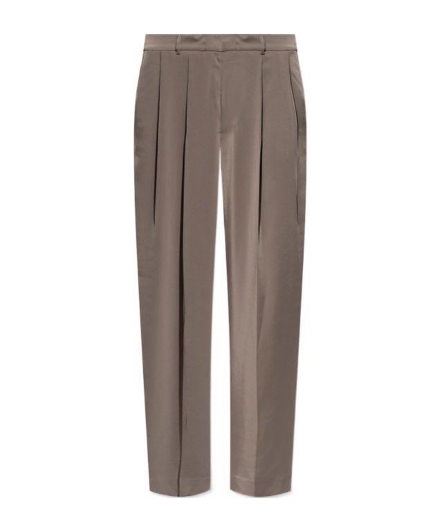Michael Michael Kors Belt Loop Track Pants In Brown