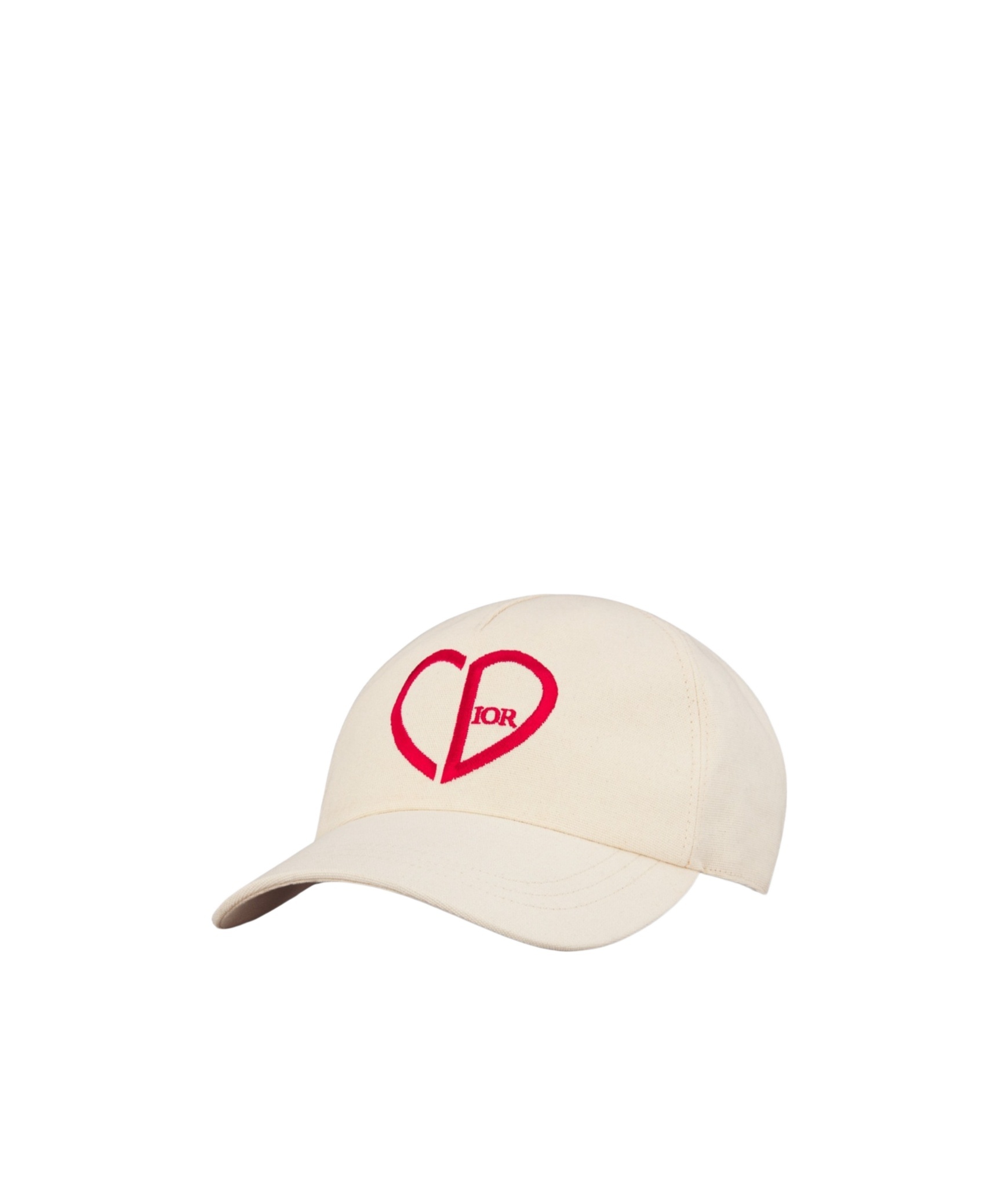 Dior Cd Heart Baseball Cap In Nude