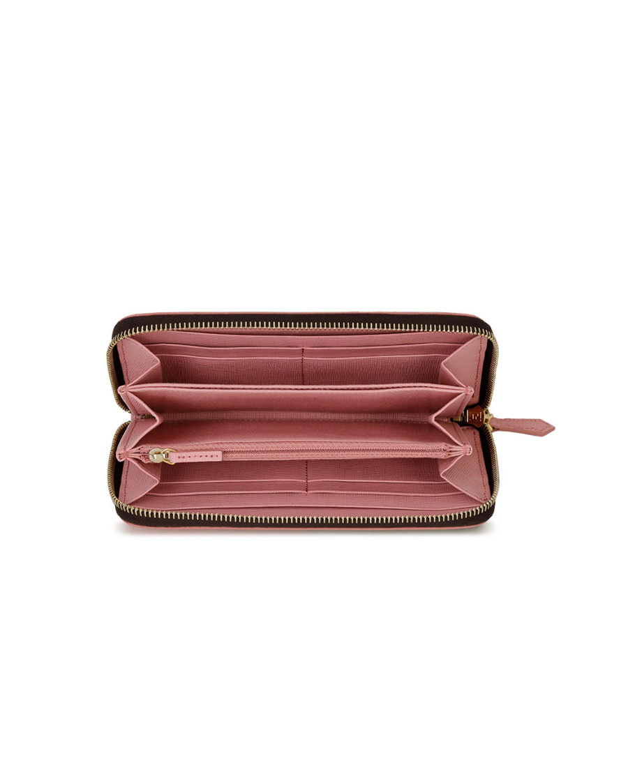 FENDI ZIPPERED LOGO WALLET