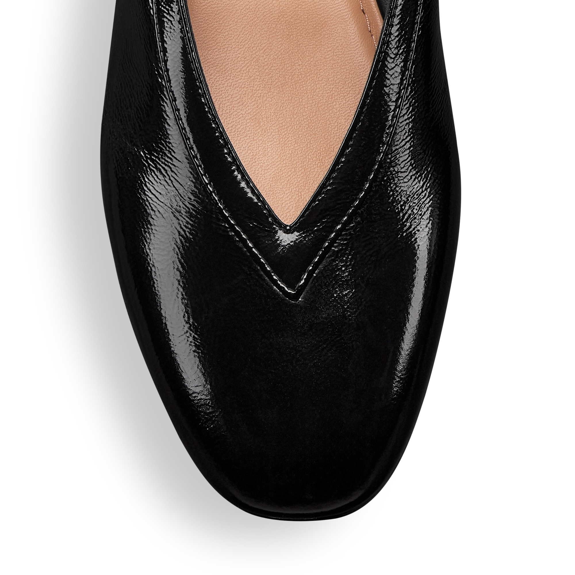 Dior New Ballet Flat In Black