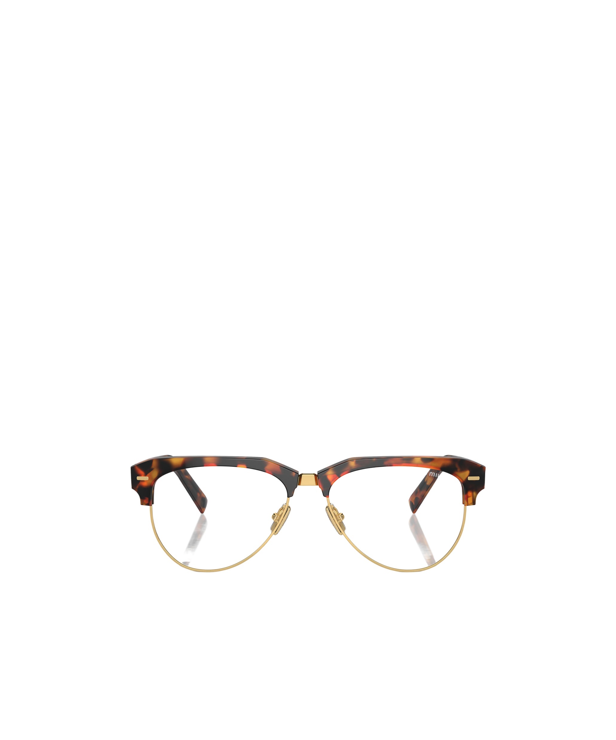 Miu Miu Logo Flat Mirror In Black