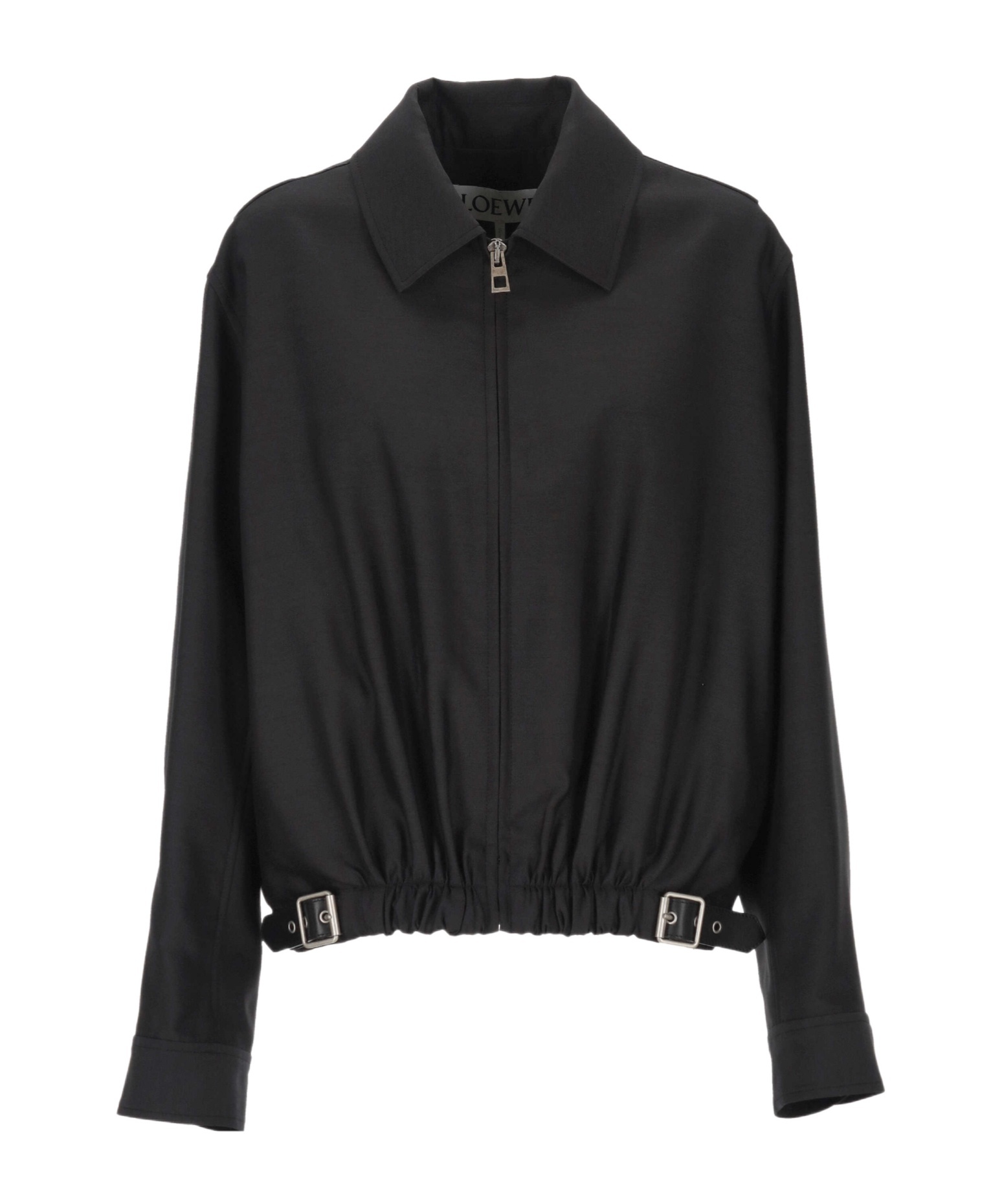 Loewe Long-sleeved Casual Jacket In Black
