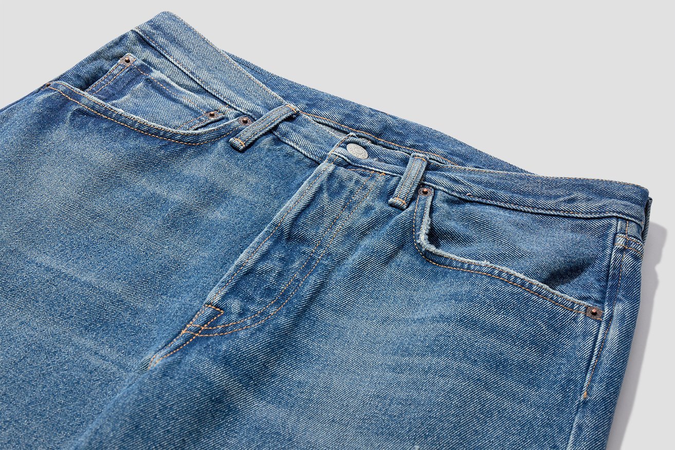 Acne Studios Straight-leg Jeans In Blue