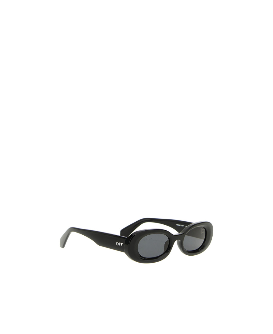 Off-white Amalfi Oval-frame Sunglasses In Gray