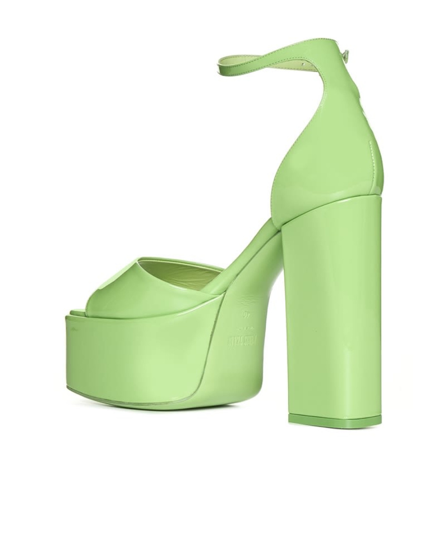 Shop Paris Texas Tatiana 105mm Platform Sandals In Green