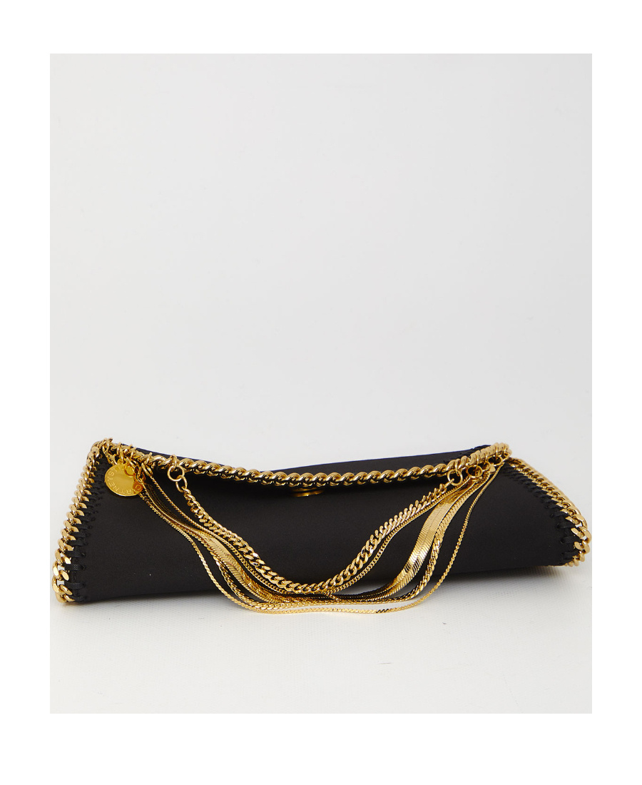 Stella Mccartney Chain Handbag In Black