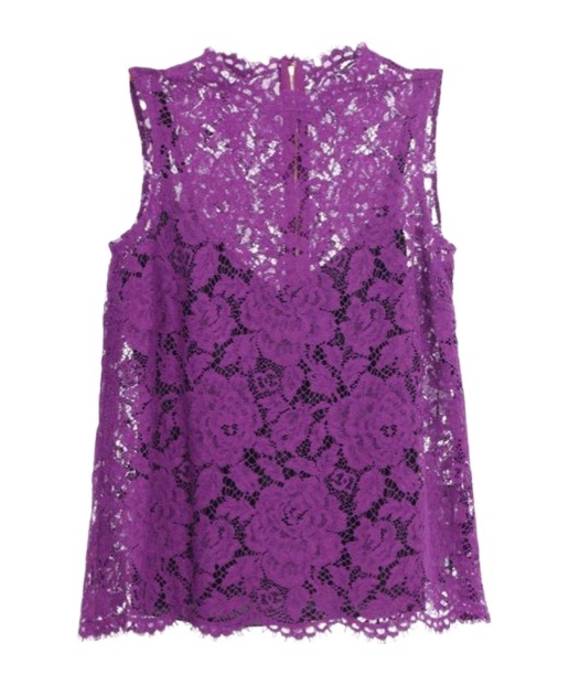 Dolce & Gabbana Top In Purple