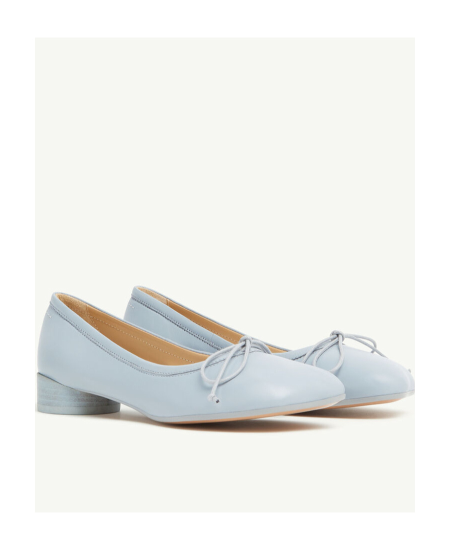 Mm6 Maison Margiela 30mm Anatomic Ballerinas In Blue