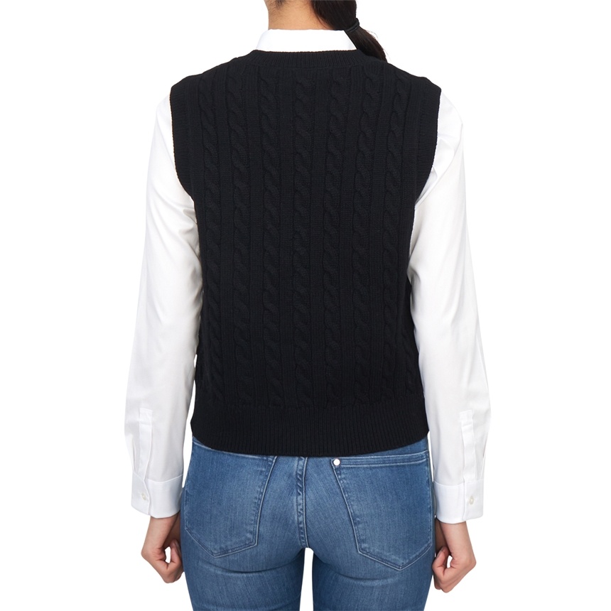 Carhartt Sleeveless Knitted Vest In Black