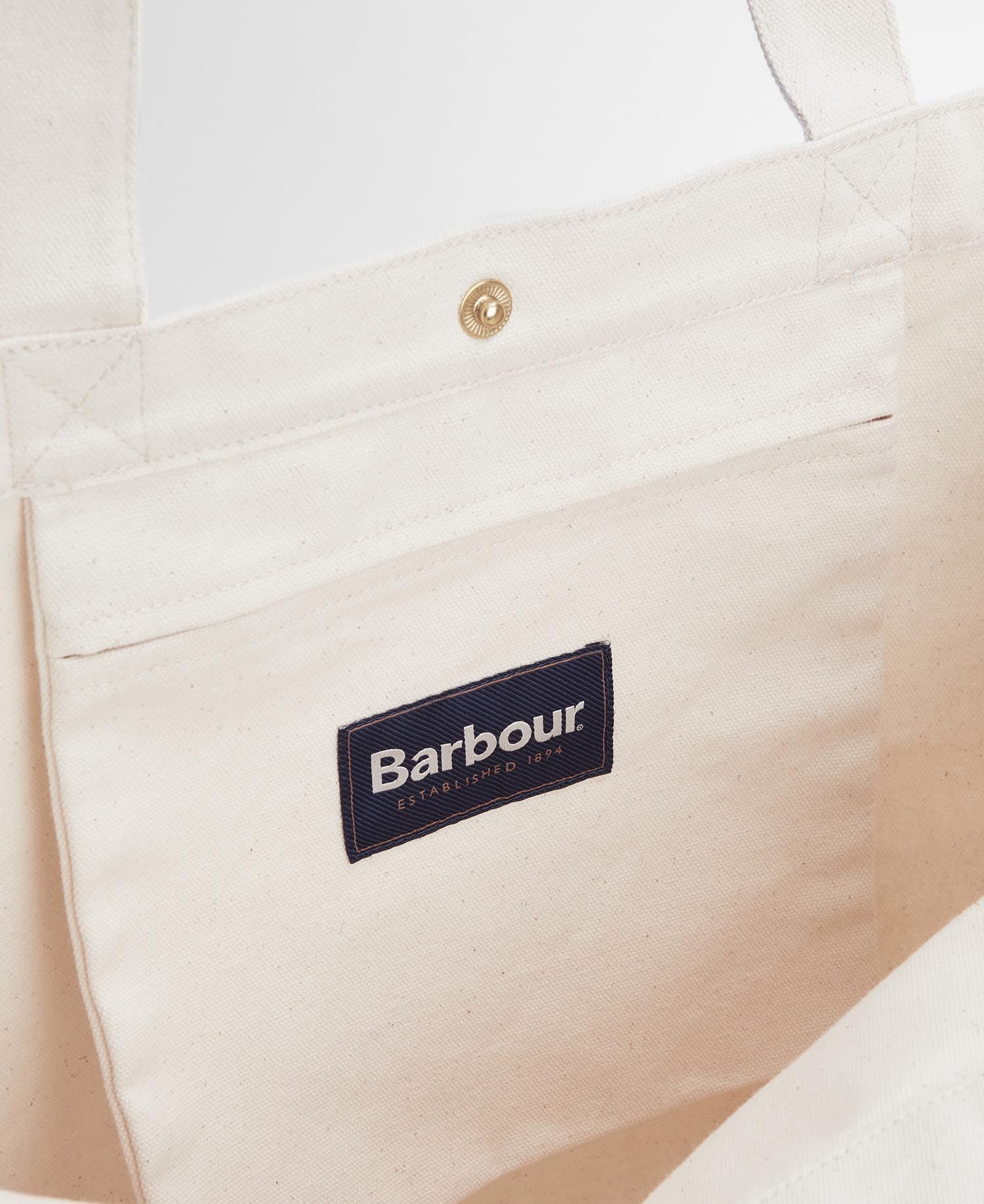 BARBOUR DOUBLE HANDLE TOTE BAG