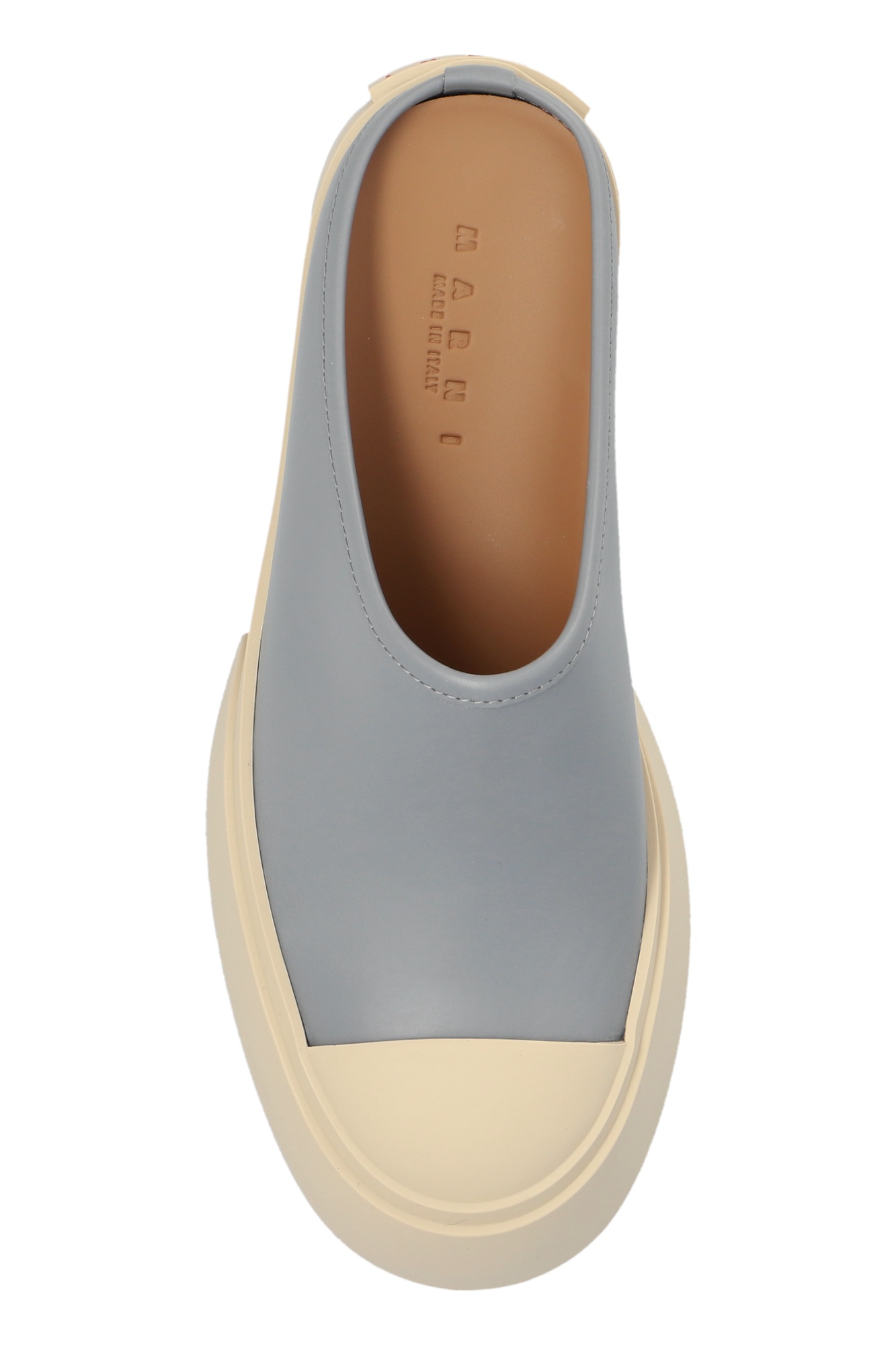 Marni Platform Clog Sneakers Dolphin In Nude