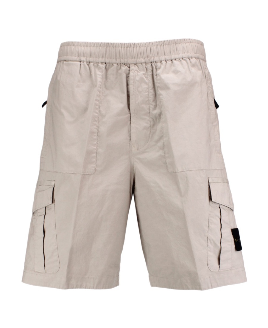 STONE ISLAND COMPASS BADGE BERMUDA SHORTS 