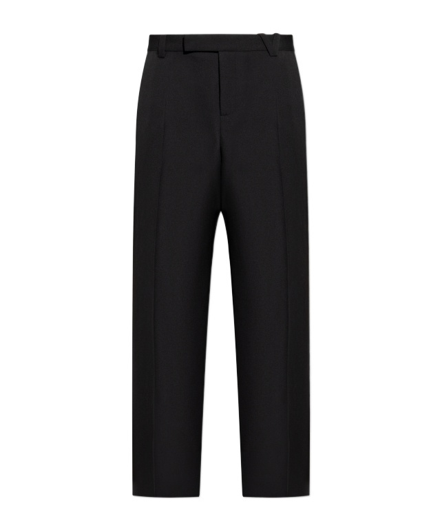 Versace Casual Pants With Belt Loops In Black