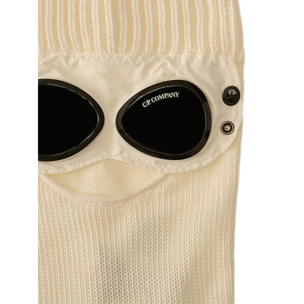 C.p. Company Goggle-detail Balaclava In Gold