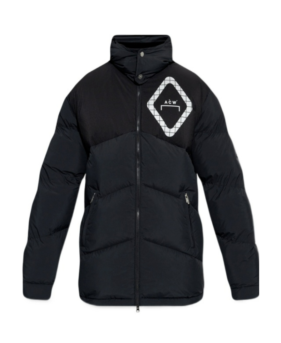 A-cold-wall* Hooded Padded Jacket In Black