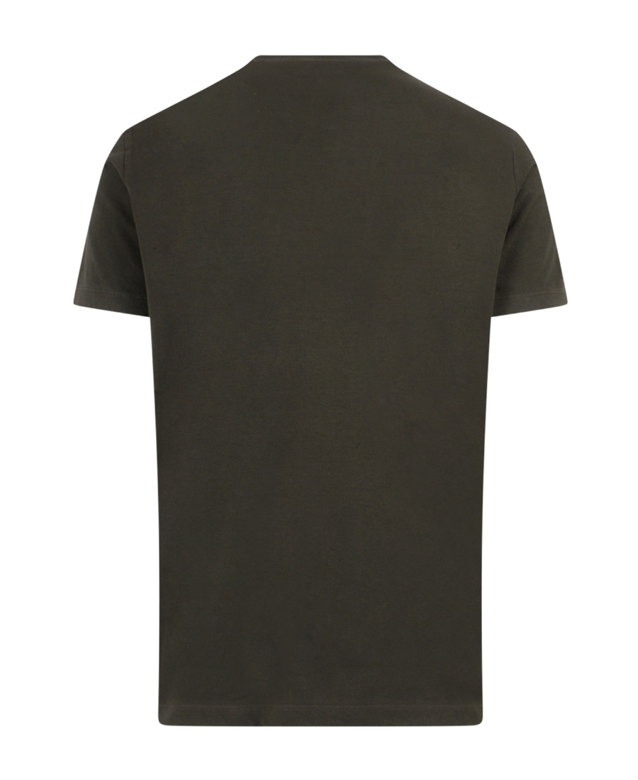 Dsquared2 Logoed Cool-fitting T-shirt With Distressed Detailing In Black