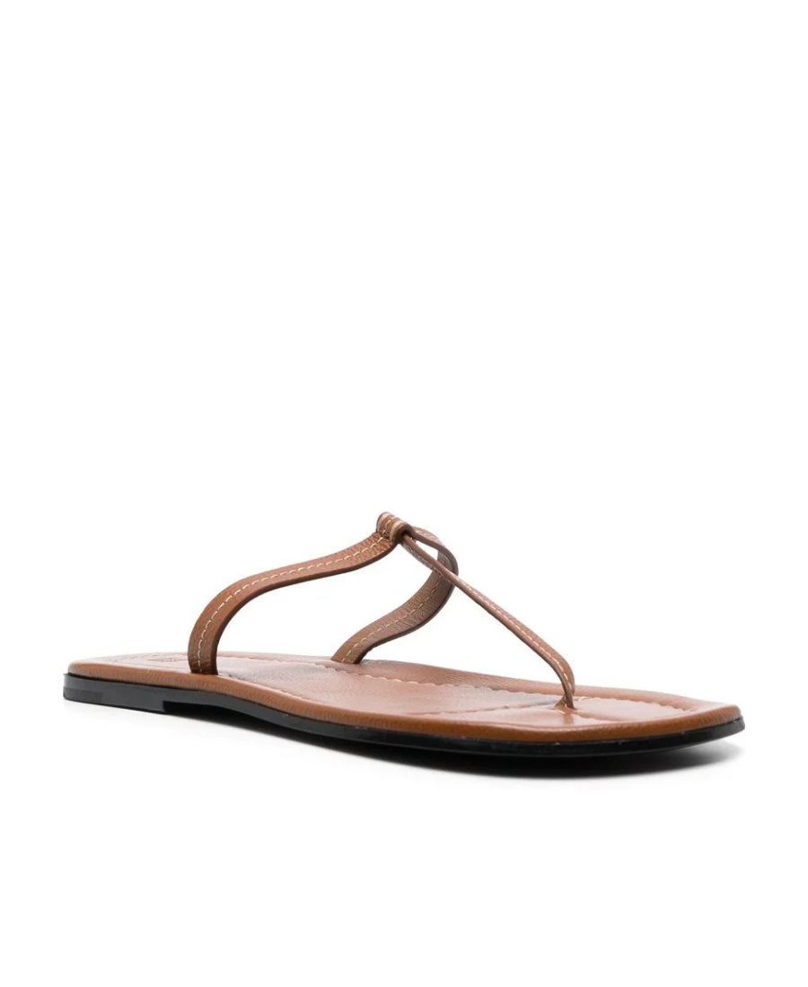 Totême Thong-strap Style Slides In Multicolor