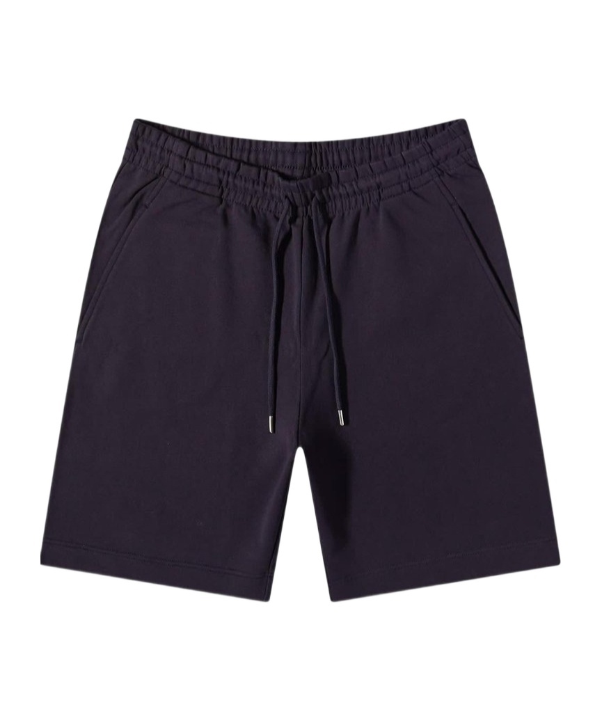Dries Van Noten Elastic Waist Shorts In Blue