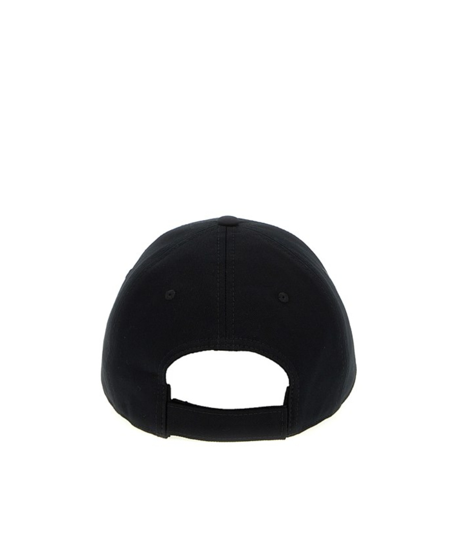 Marni Baseball Cap With Embroidered Logo In Black
