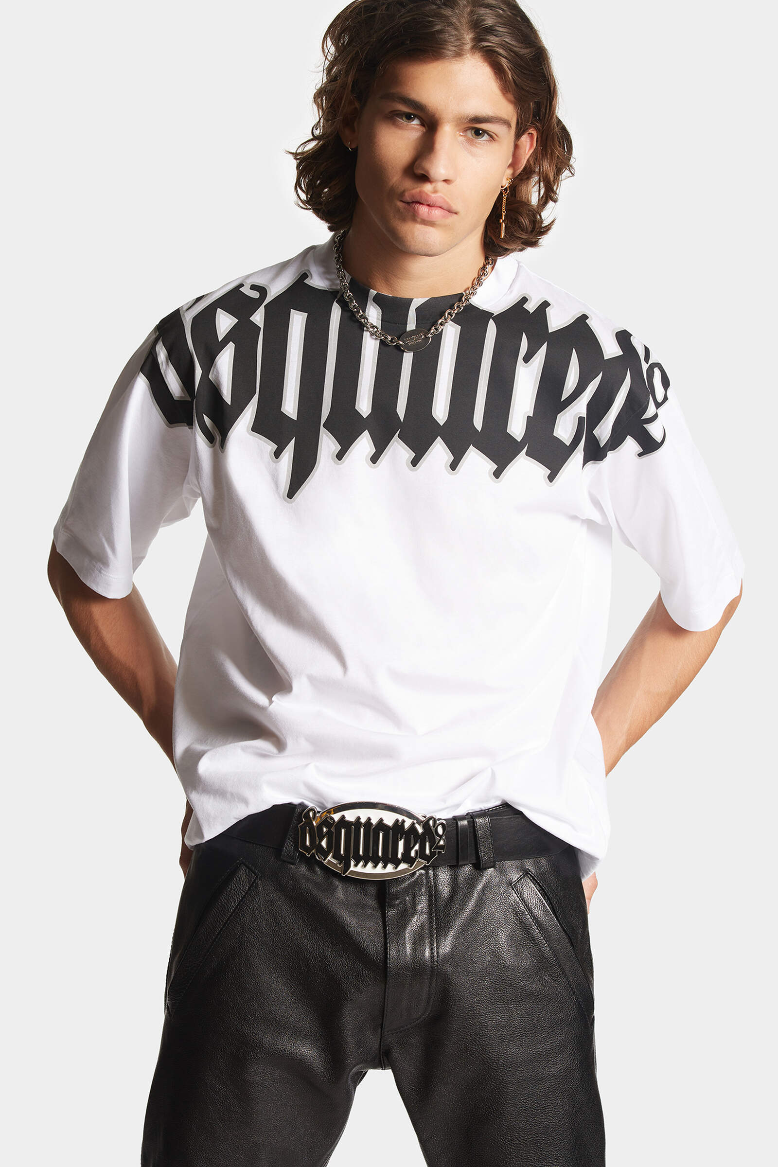 Dsquared2 T-shirt Mit Logo-print In White