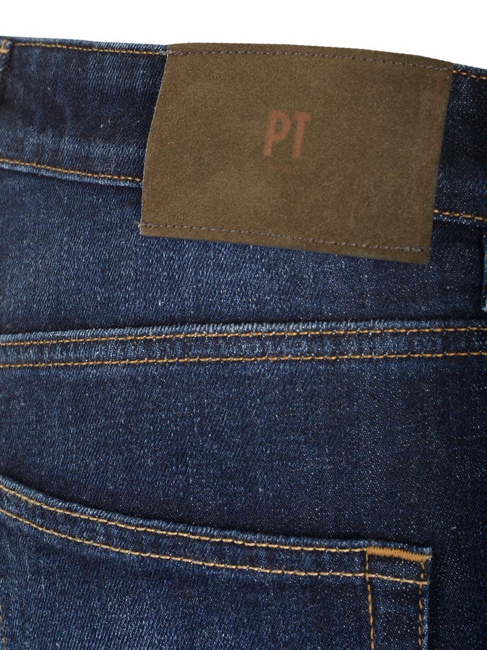 Pt Torino Mid-rise Slim-fit Jeans In Blue