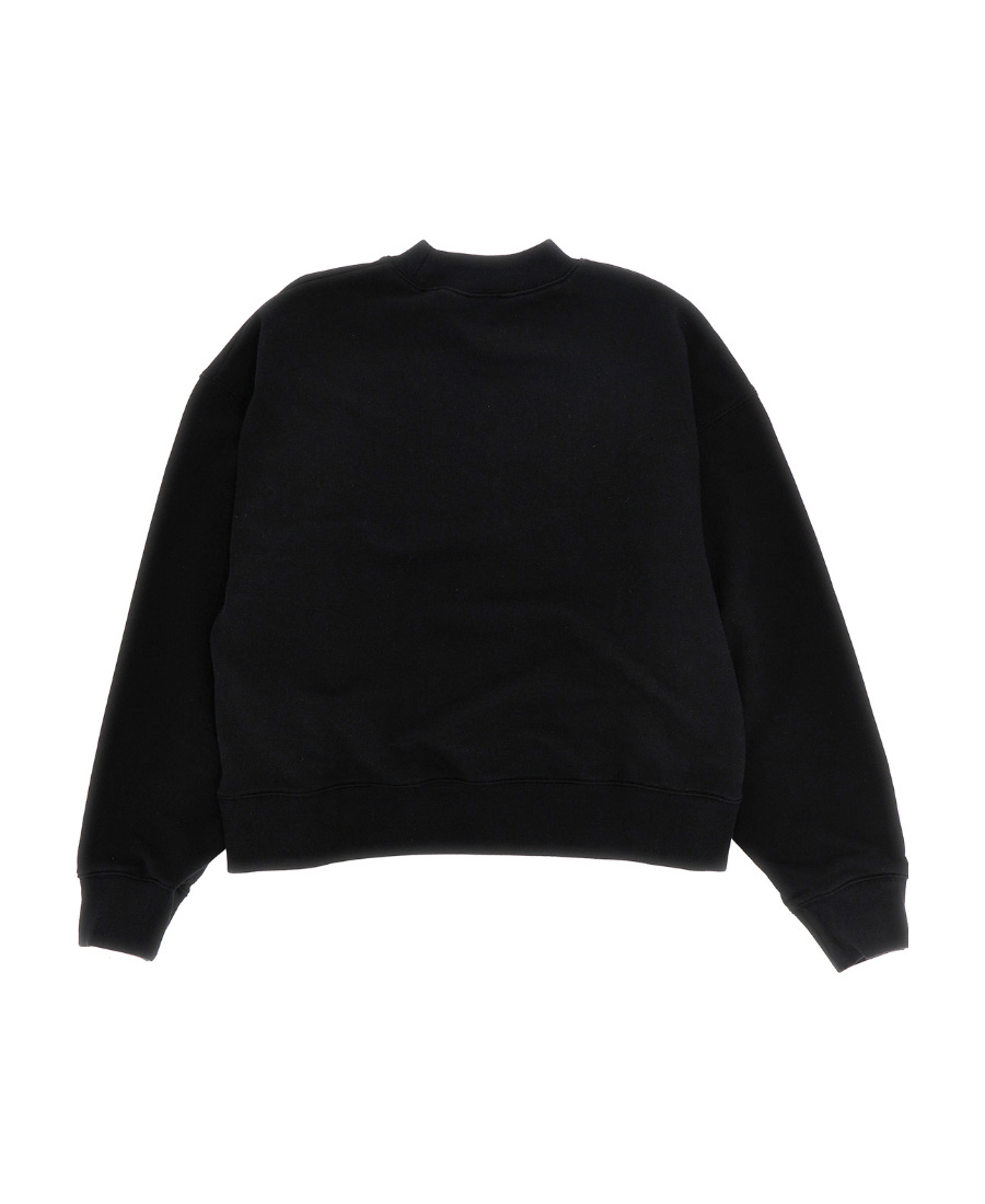 Palm Angels Pop Pa Bear-print Long-sleeved T-shirt In Black