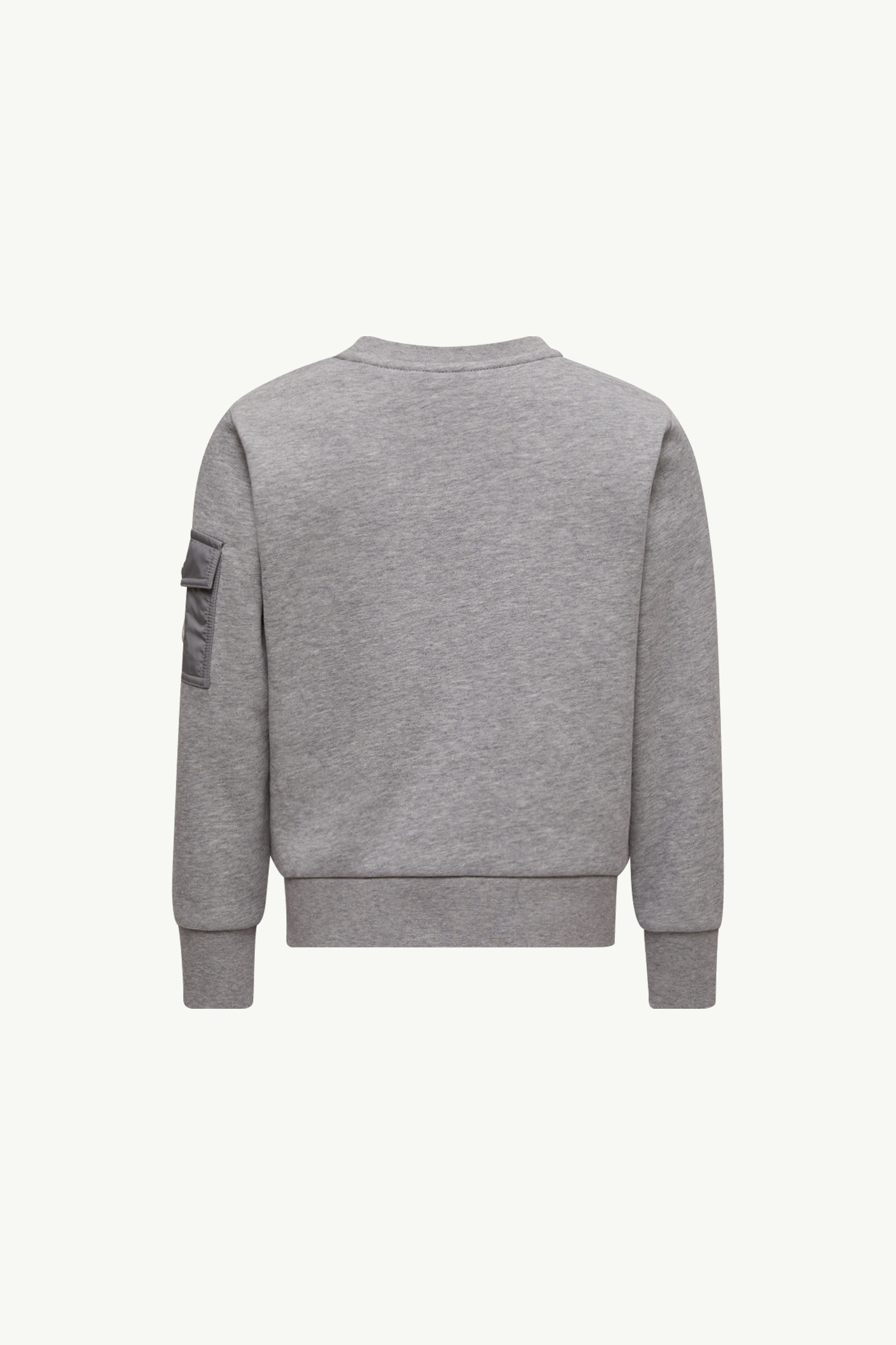 Moncler Long Sleeve Sweatshirt In Gray