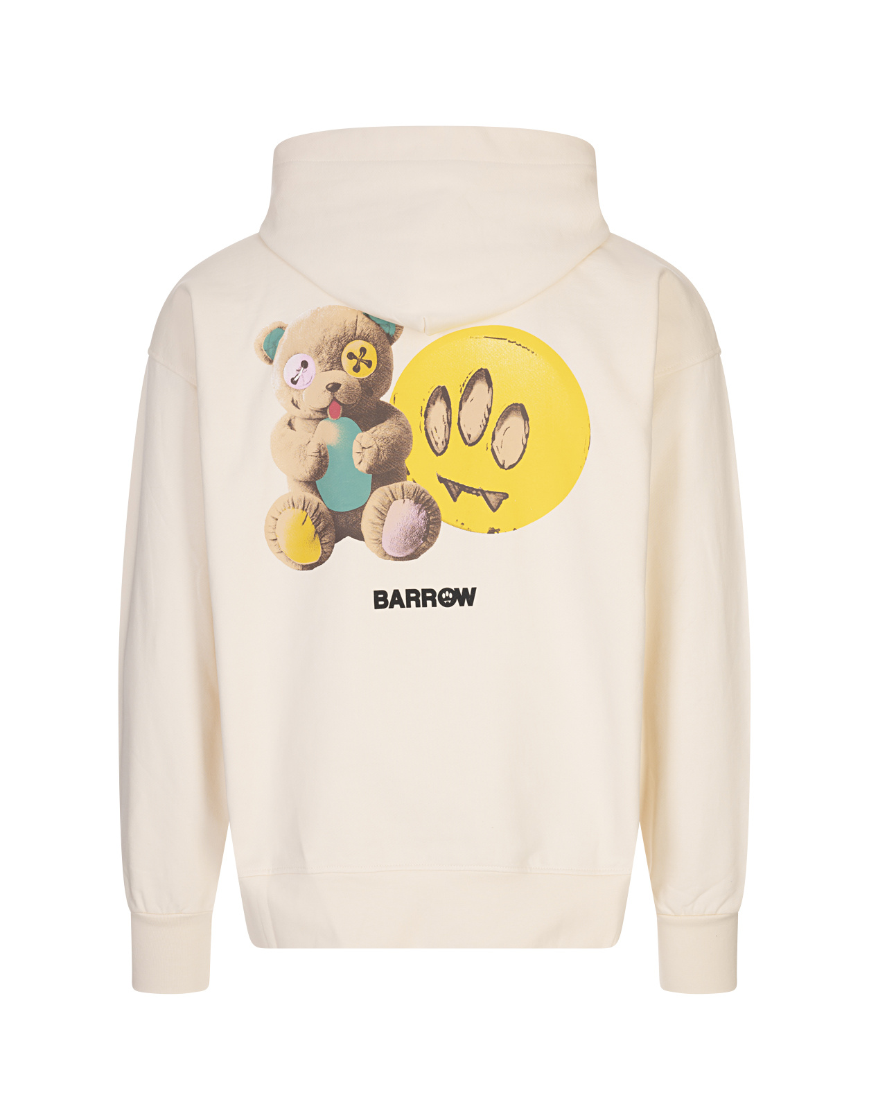 Barrow Long-sleeved Sweatshirt In Neutral