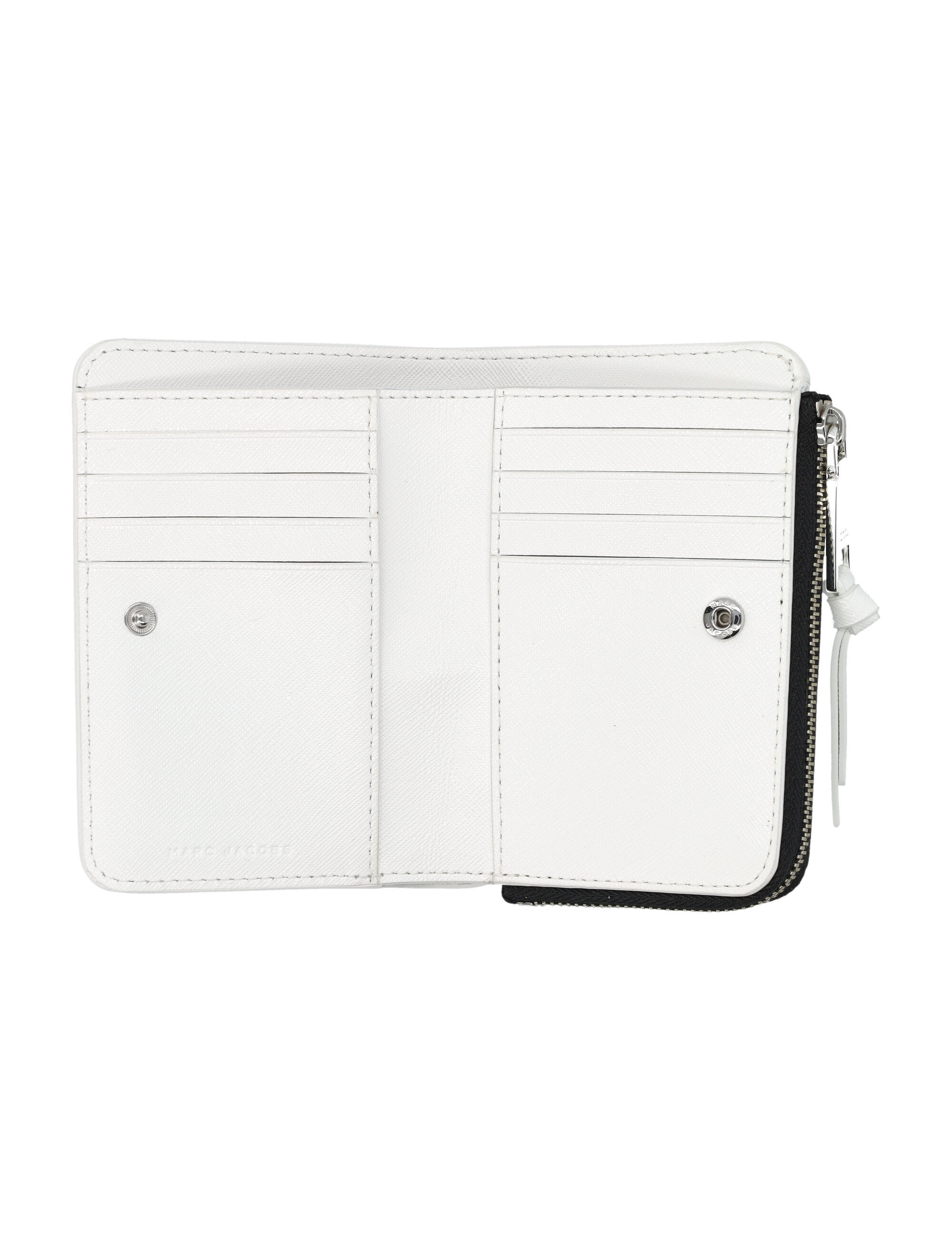 Marc Jacobs The Slim Bi-fold Wallet In White