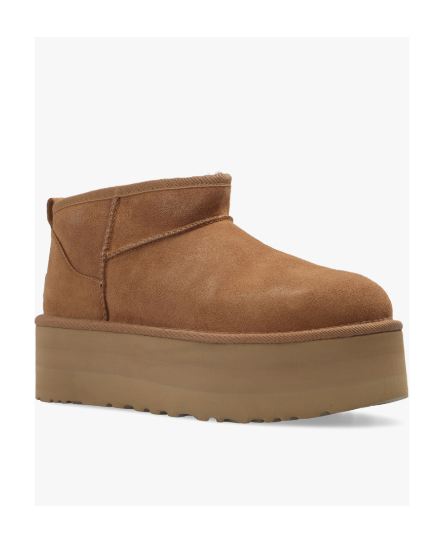 Shop Ugg Chunky-sole Ankle Boot In Brown