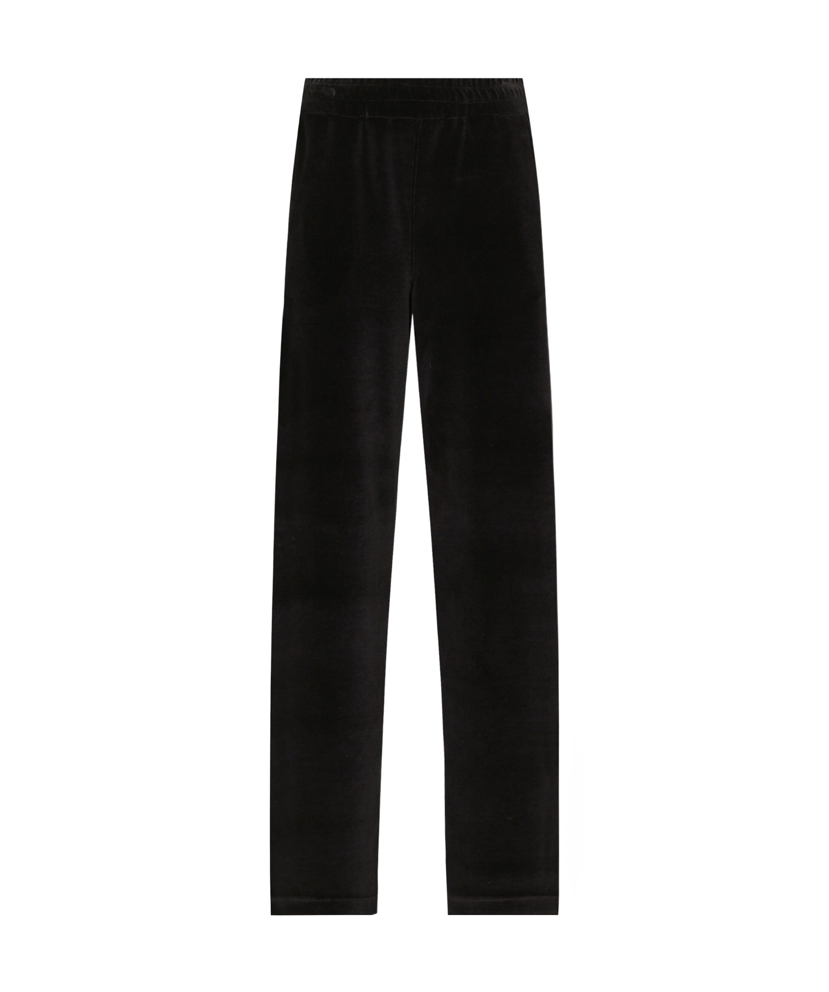 Dolce & Gabbana Velvet Trousers In Black