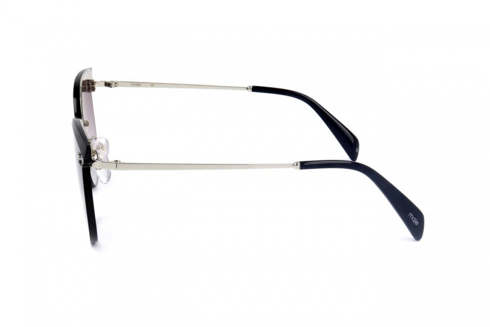 Maje Logo Sunglasses In Gray
