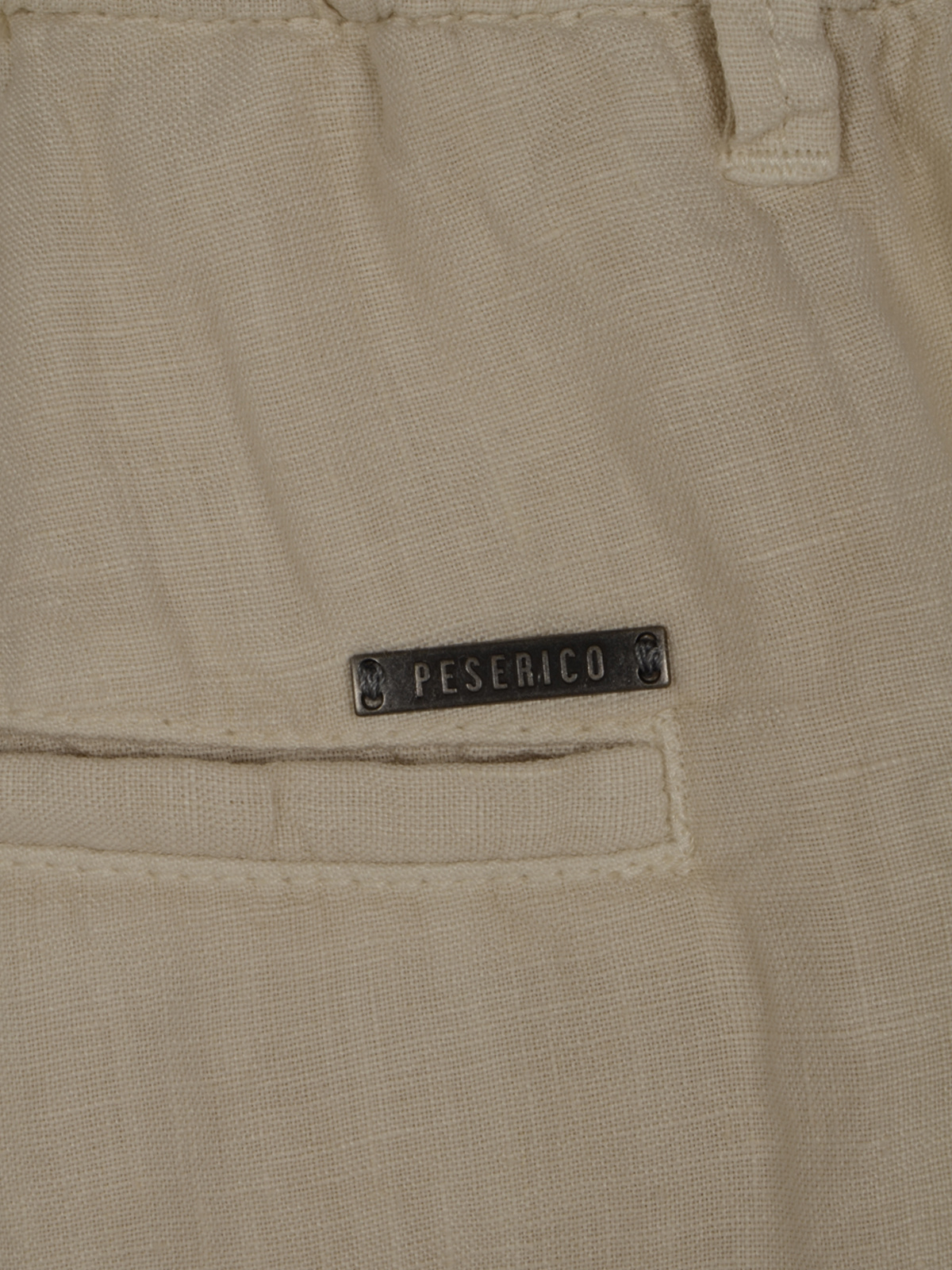 Peserico Belt Loop Shorts In Brown
