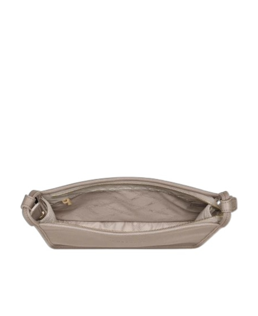 Longchamp Large Le Foulonné Crossbody Bag In Nude