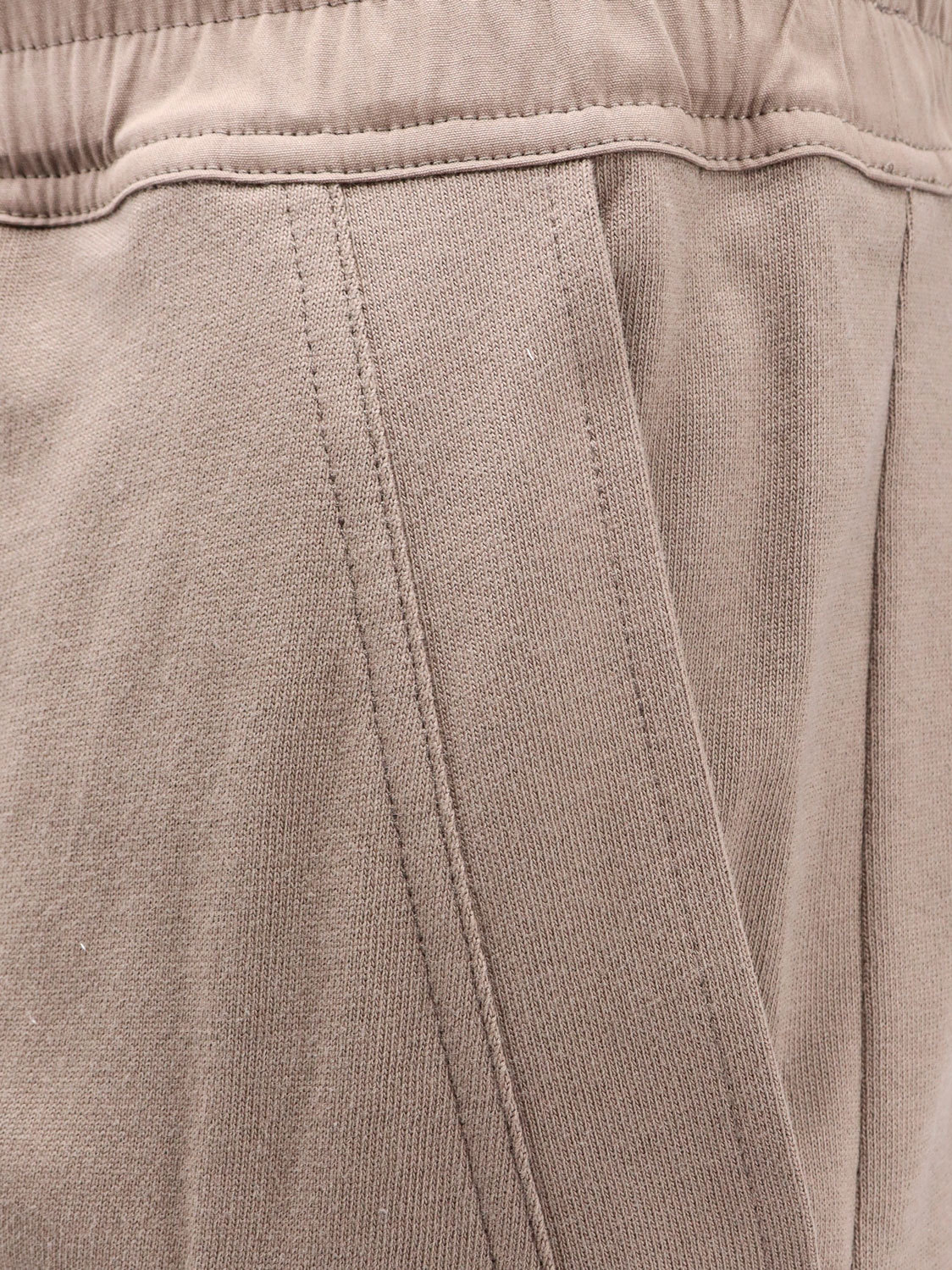 Rick Owens Drawstring Casual Pants In Brown