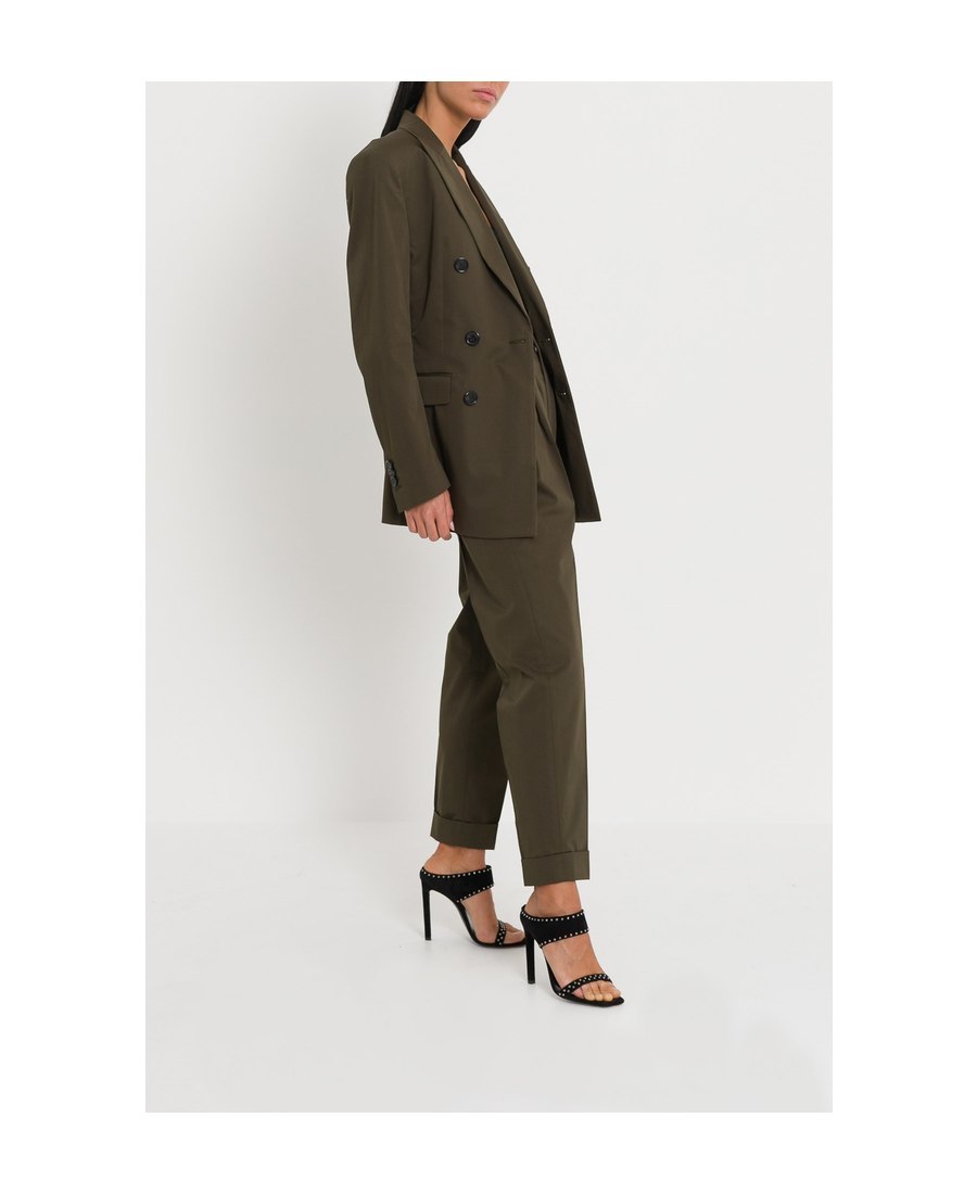 Dsquared2 Double-breasted Blazer In Green